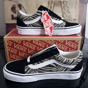 💯NEW❤Vans Old Skool Woman's (Safari Multi)💯Original💯